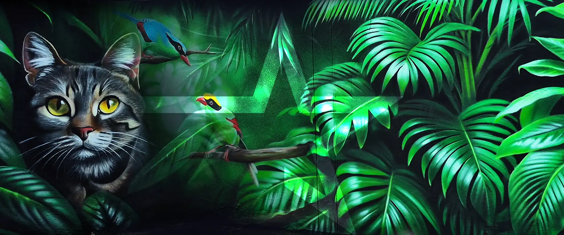 artistic painting jungle